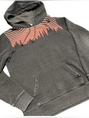 tentree Medium Retro Juniper Classic Hoodie - Meteorite Black Heather Women’s